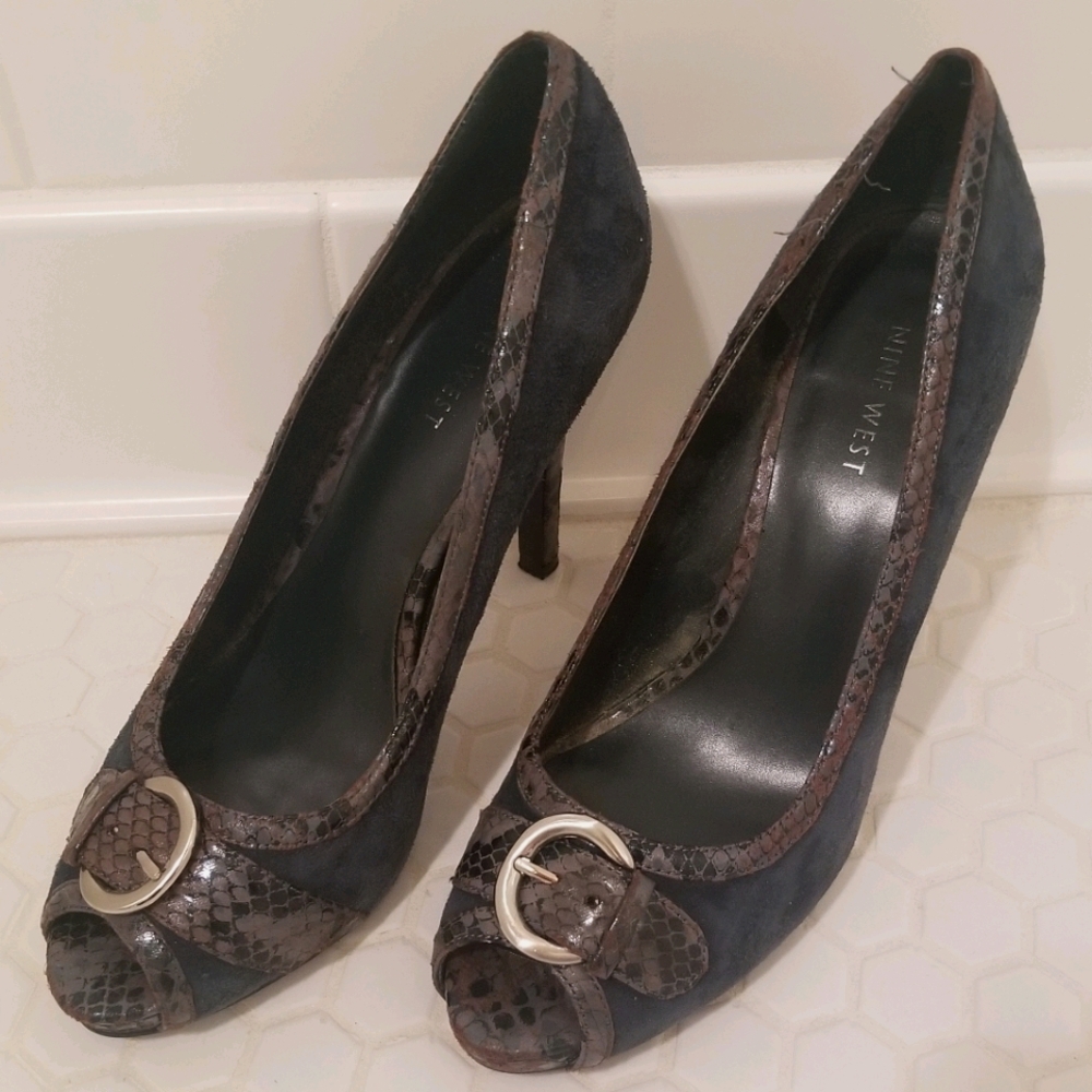 Nine West Open Toe Pumps - Popicono